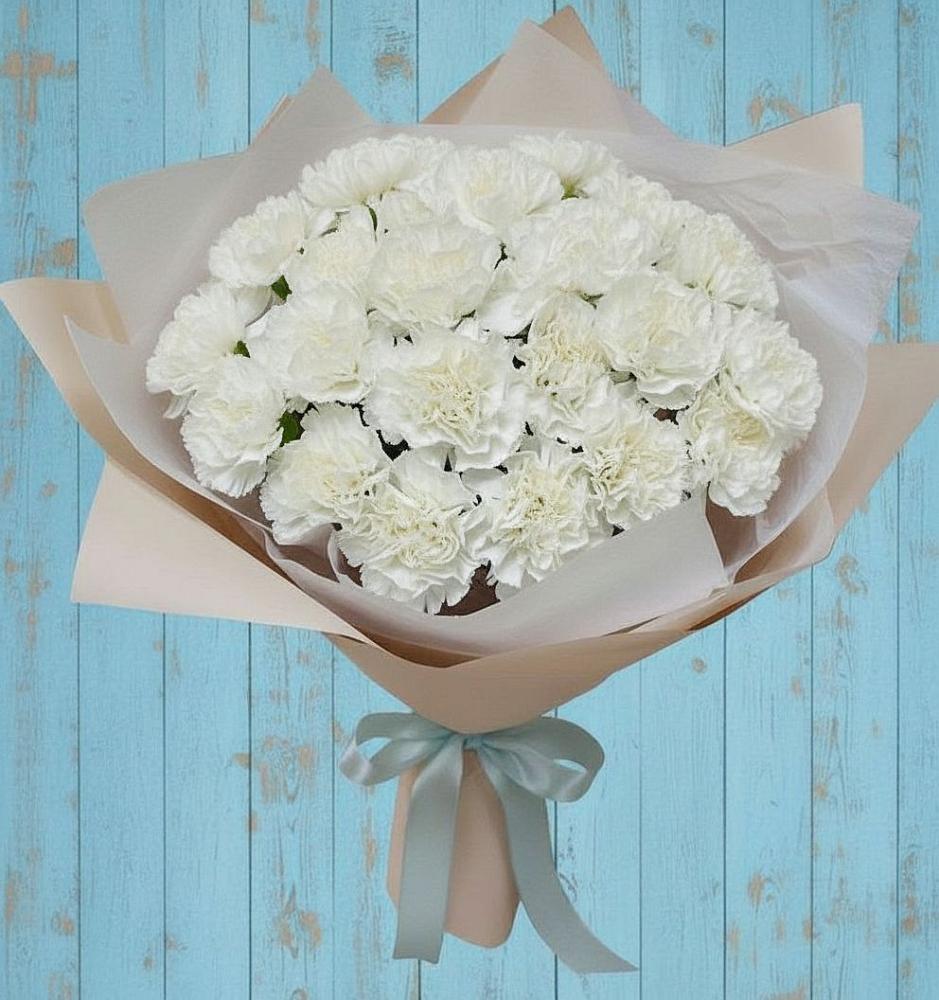 Букет цветов из: Гвоздики в Ижевске