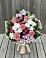 Букет цветов из: Альстромерии, Гвоздики, Розы и Хризантемы в Ижевске