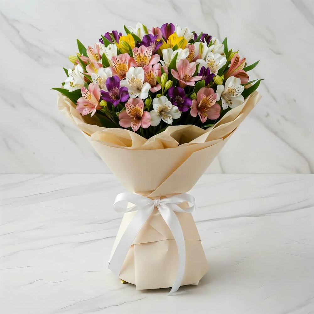 Букет цветов из: Альстромерии в Ижевске