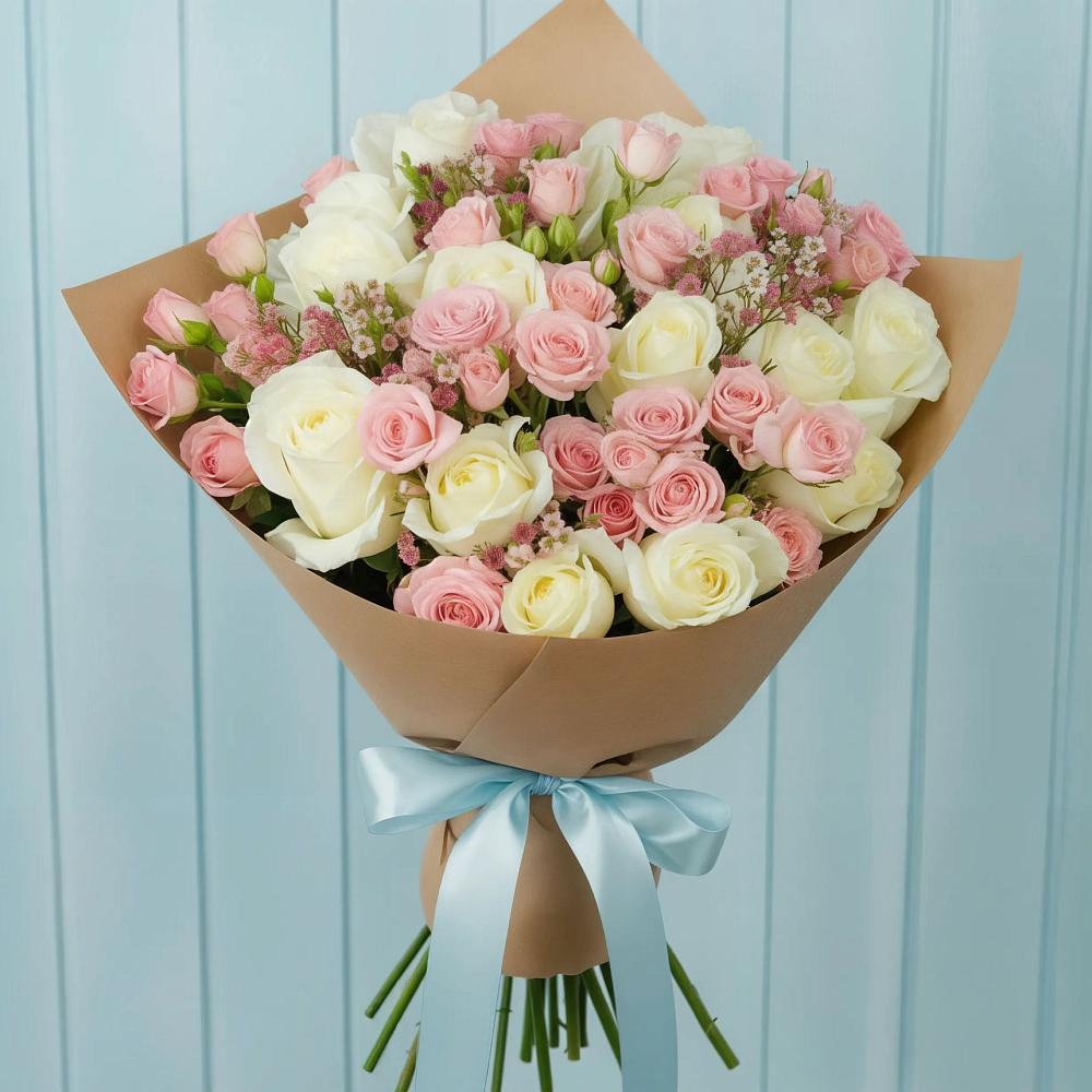 Букет цветов из: Розы в Ижевске