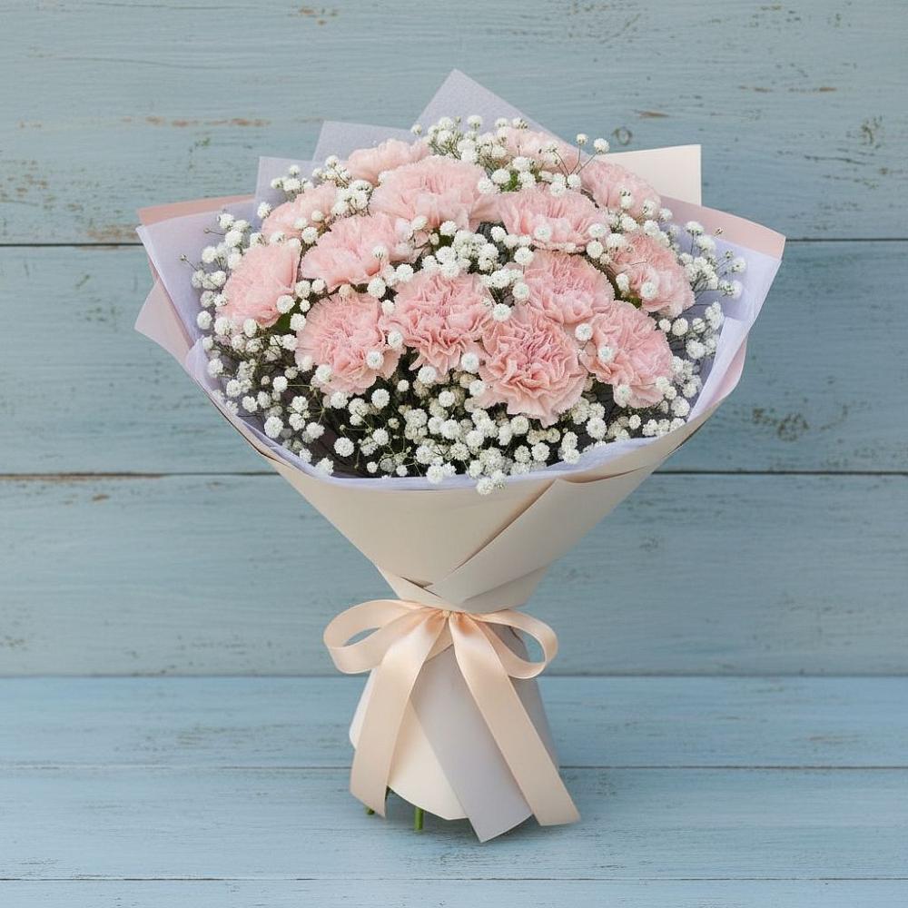 Букет цветов из: Гвоздики в Ижевске