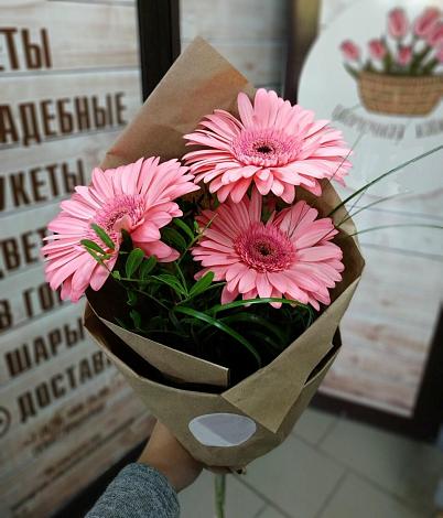 Букет цветов из: Герберы в Ижевске