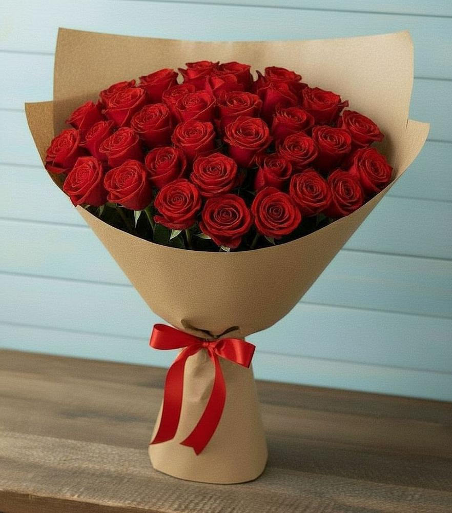 Букет Красные розы Милано в Ижевске