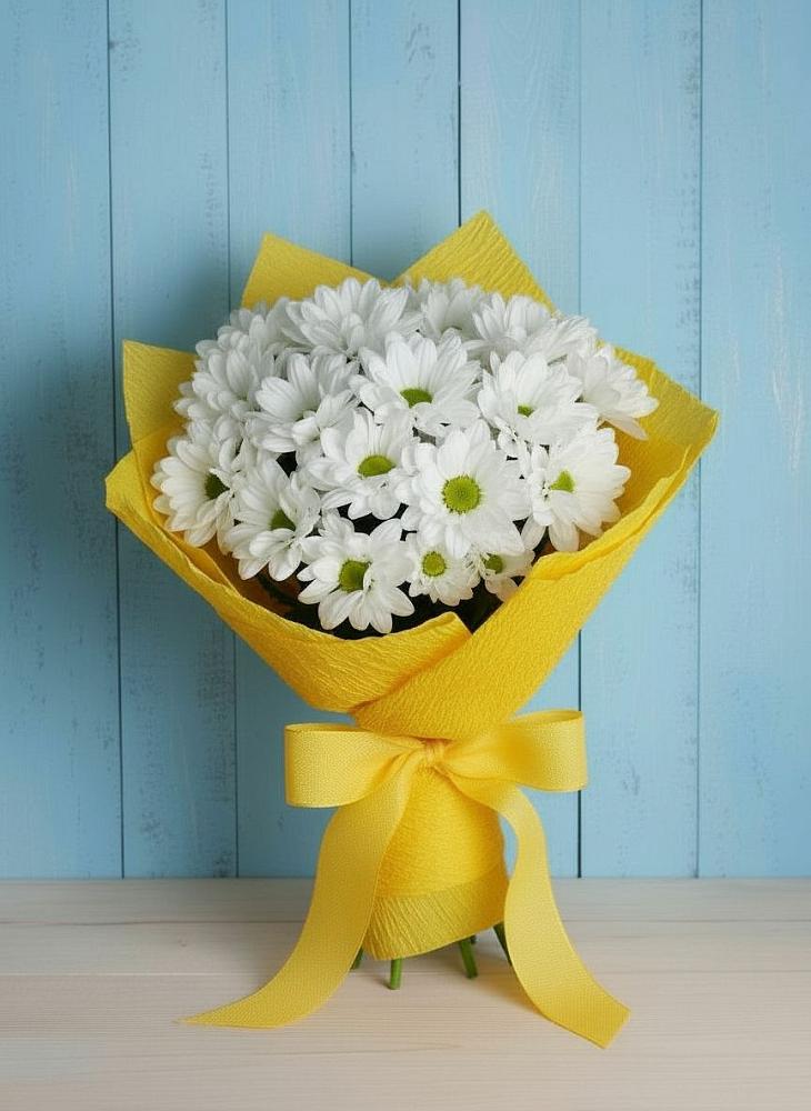 Букет цветов из: Хризантемы в Ижевске