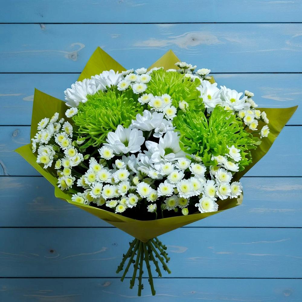 Букет цветов из: Хризантемы в Ижевске