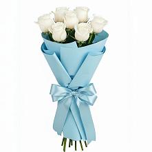 Букет 7 белых роз Проуд #REPLACE_PRED# Ижевске