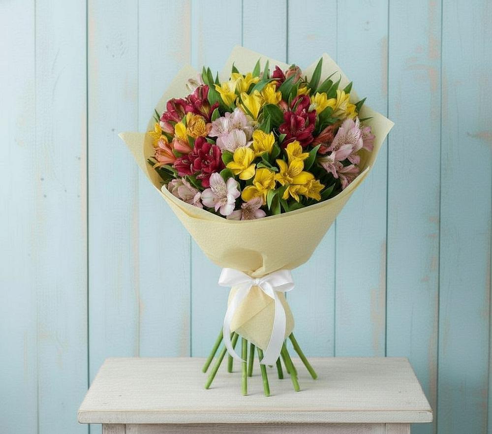 Букет цветов из: Альстромерии в Ижевске