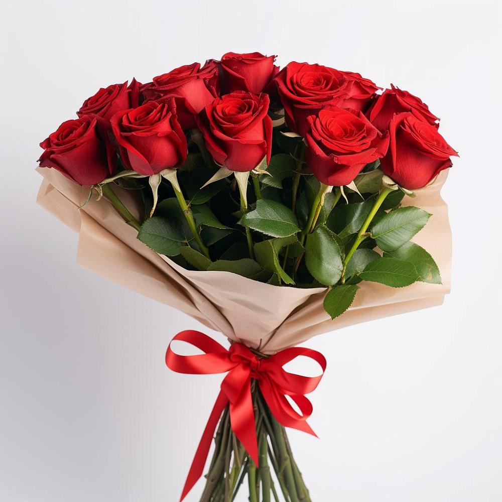 Букет 11 Красных роз Эдлесс Лав в Ижевске